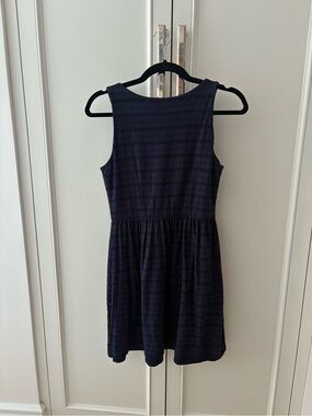 LOFT Navy Sleeveless Dress